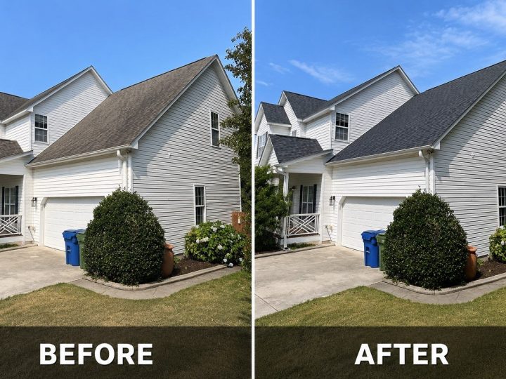 RGR Construction and Roofing FORTIFIED Roof Replacement project in Sneads Ferry, NC