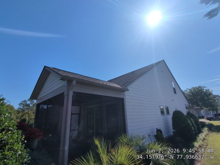 RGR Construction and Roofing Exterior Renovations project in Wilmington, NC